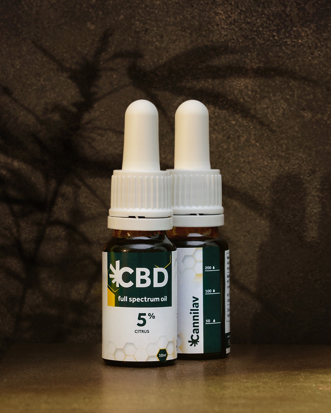 Fullspectrum CBD olej 5% Lemon