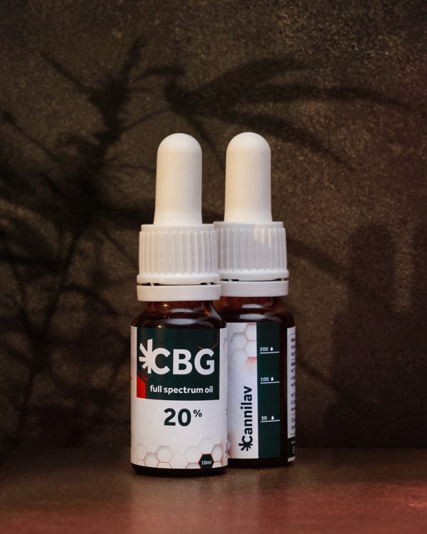 Fullspectrum CBG olej 20%