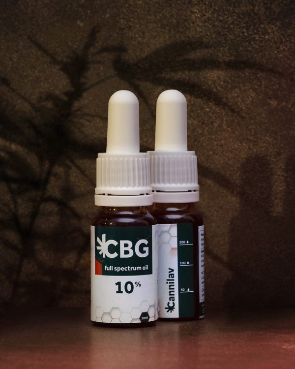 Fullspectrum CBG olej 10%