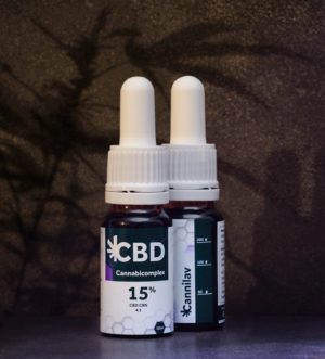 Fullspectrum CBD CBN olej 15% Cannabicomplex </p>