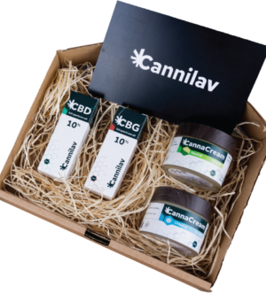 Darčekový box CBD + CBG fullspectrum oleje a kozmetika